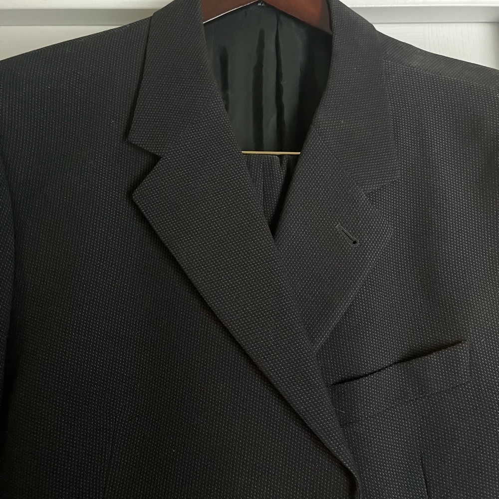 Black Armani Suit Set